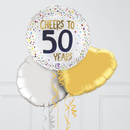 Cheers to 50 Years Foil Balloon Bunch