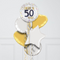 Cheers to 50 Years Foil Balloon Bunch