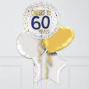 Cheers to 60 Years Foil Balloon Bunch