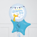 Christening Day Giraffe Foil Balloon Bunch