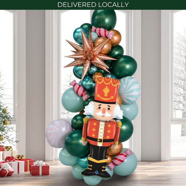 Christmas Nutcracker Ready-Made Inflated Balloon Column