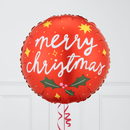 Christmas Style Inflated Foil Balloon Bunch