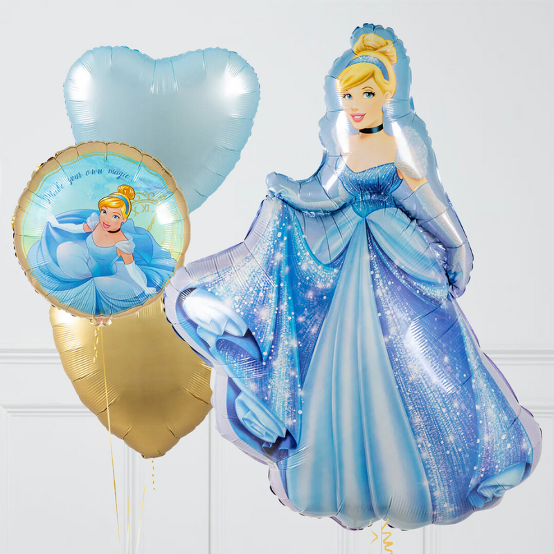 Cinderella Inflated Balloon Package