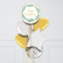 Classy Christening Foil Balloon Bouquet
