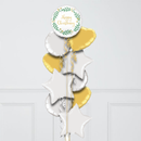 Classy Christening Foil Balloon Bouquet
