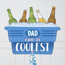 Coolest Dad Beer Father's Day Balloon Bunch