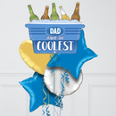 Coolest Dad Beer Father's Day Balloon Bunch