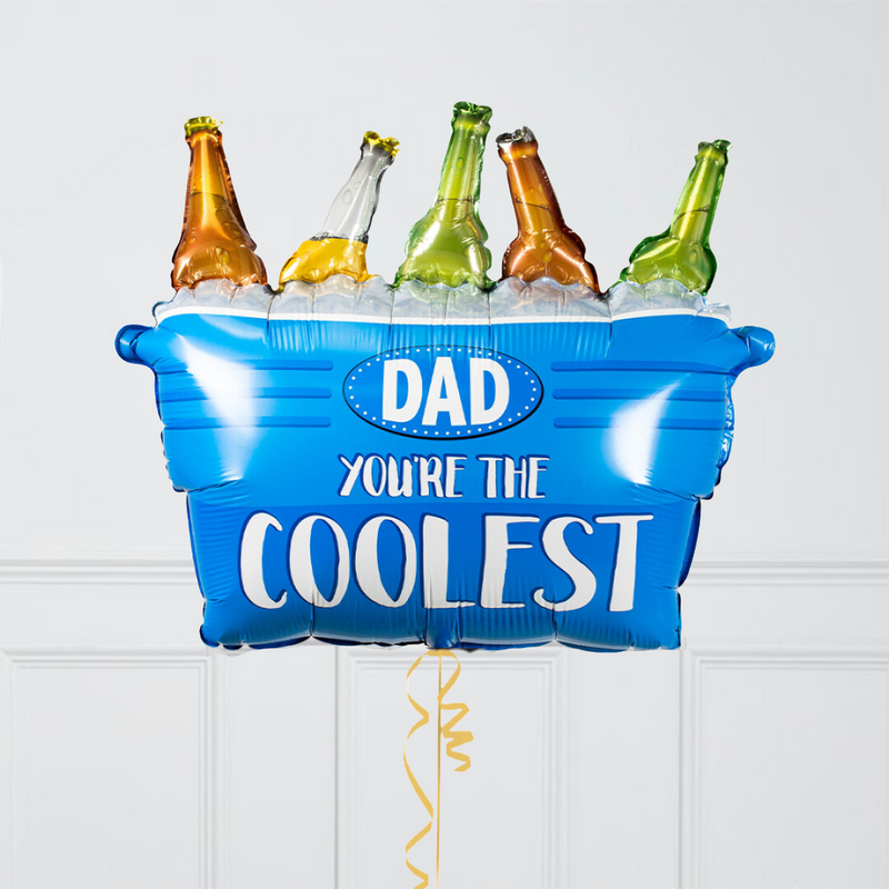 Coolest Dad Beer Father's Day Balloon Package