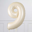 Create Your Own Cream Birthday Balloon Numbers
