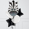 Cute Cute Zebra Inflated Balloon Bunch