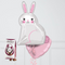 Cute Easter Bunny and Chocolate Egg Gift Set