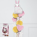 Cute Easter Bunny and Chocolate Egg Gift Set
