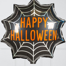 Cutie Spider Web Halloween Stars Inflated Foil Balloon Bunch