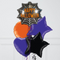 Cutie Spider Web Halloween Stars Inflated Foil Balloon Bunch