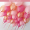 Rose Pink Helium Ceiling Balloons