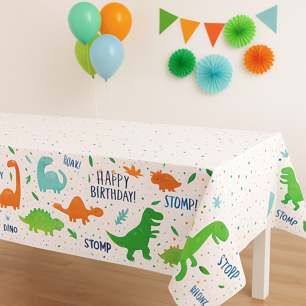 Dino-Mite Party Paper Tablecover