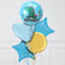 Dinosaur Happy Birthday Inflated Foil Balloon Bunch