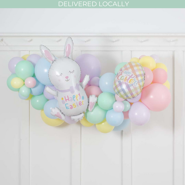 Happy Easter Inflated Balloon Garland