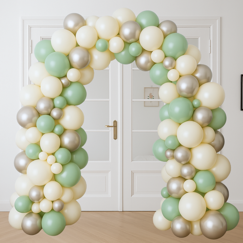 Eucalyptus Debs Ready-Made Balloon Arch