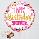 Extra Pink Party Happy Birthday