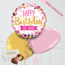 Extra Pink Party Happy Birthday