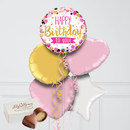Extra Pink Party Happy Birthday