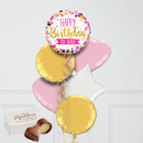 Extra Pink Party Happy Birthday