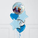 Frozen Lead with Courage Inflated Foil Balloon Bunch