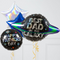 Galaxy Father's Day Inflated Balloon Package