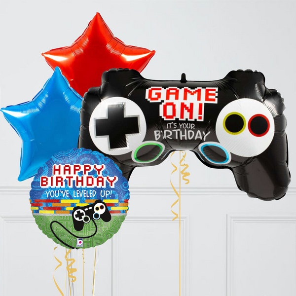 Games Controller Inflated Balloon Package