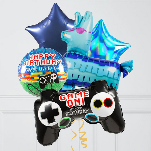 Gaming Inflated Balloon Bunch