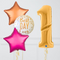 Gold Best Day Ever Set Foil Balloons