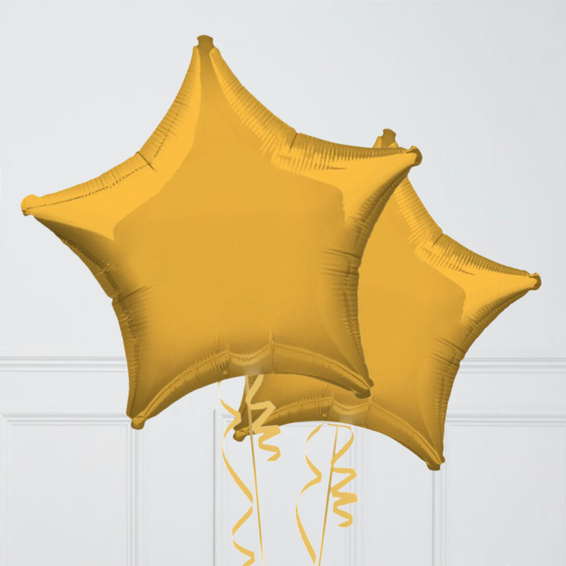 Gold Stars Balloon Bouquet