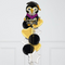 Graduation Owl Inflated Foil Balloon Bunch