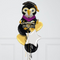 Graduation Owl Inflated Foil Balloon Bunch