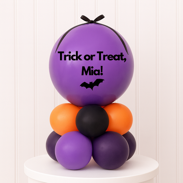 Halloween Personalised Purple Table Stack