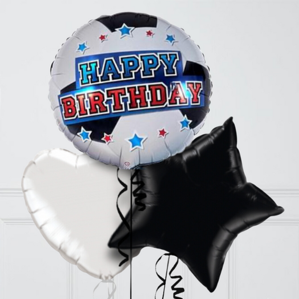 Happy Birthday Football Balloon Bouquet