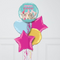 Happy Birthday Funny Puppies Inflated Foil Balloon Bunch