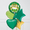 Happy St Patrick's Day Inflated Foil Balloon Bunch