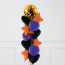 Haunted House Halloween Foil Balloon Bunch