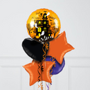 Haunted House Halloween Foil Balloon Bunch