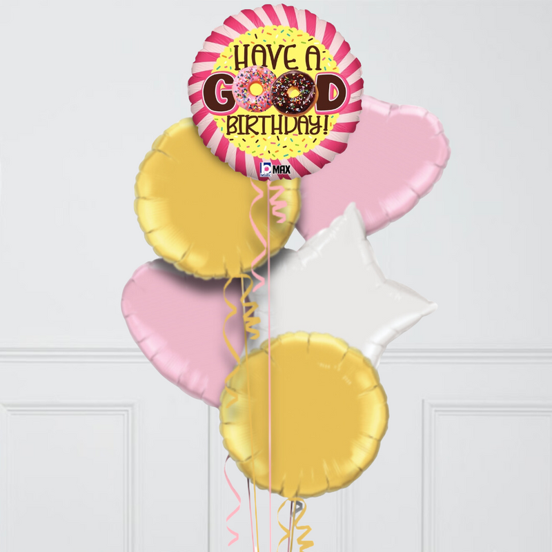 Have A Good Birthday Inflated Foil Balloon Bouquet