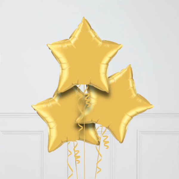 Gold Stars Balloon Bouquet