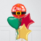 Ho Ho Ho Inflated Foil Christmas Balloons