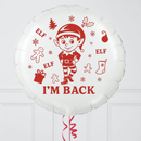 I'm Back Elf Inflated Foil Balloon Bunch