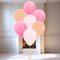 Flamingo Pink Helium Latex Balloon Bunch