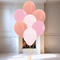 Rose Pink Helium Latex Balloon Bunch