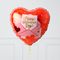 Love Letters Valentine's Day Hearts Inflated Foil Balloon Bunch