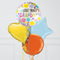 Love You Grandma Hearts Inflated Foil Balloon Bunch