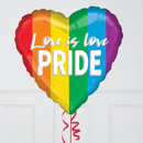 Love is Love Pride Foil Balloon Bouquet
